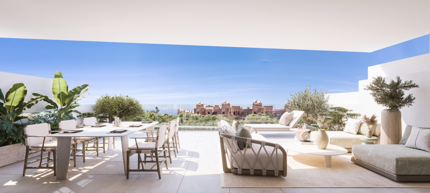 Penthouse avec vue panoramique à La Duquesa - Costa del Sol