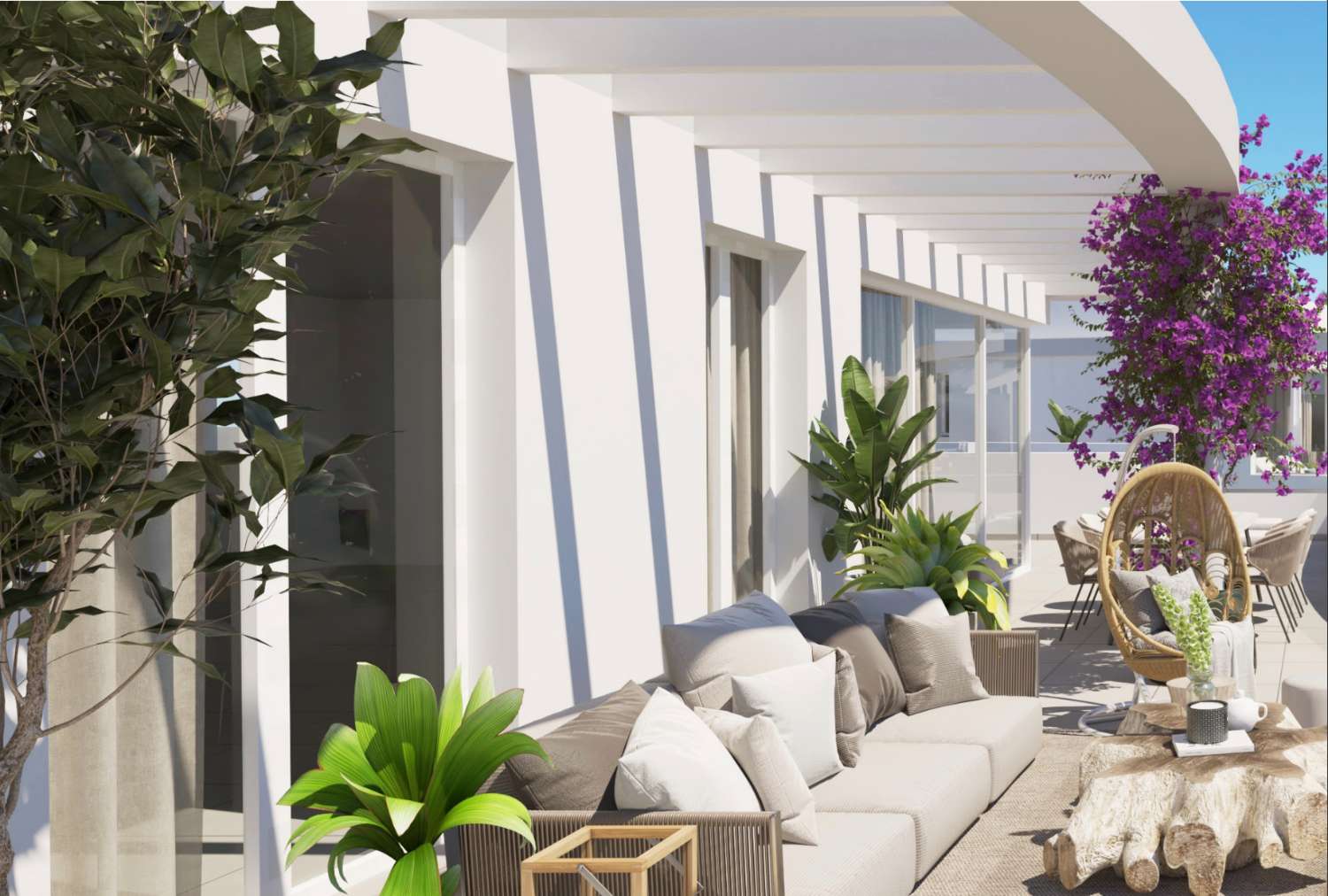 Apartamento Bajo con jardín y vistas al golf - Costa del Sol